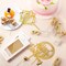 34PCS Happy Birthday Cake Toppers – Gold DIY Candles for Cakes, Weddings & Anniversaries